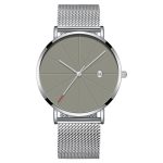 Custom Logo Stainless Steel Case Quartz Watch  Fashion Business Wrist Watch for Male - Image 4