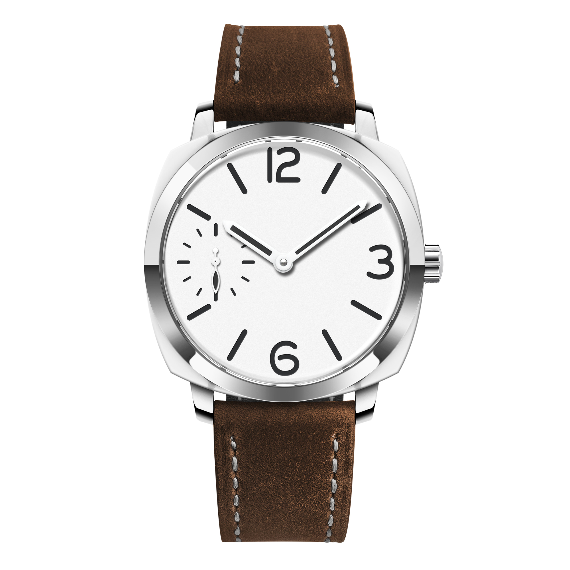 14B737E9-CBE3-9811-60A0-4C4299703165-1.jpg Corgeut Custom No Logo No Minimum Watch Horloge Hot Sale 42mm Sapphire Crystal Men Manual Mechanical Watches - Image 1