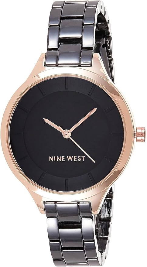 614YBjSWD8L._AC_SY879_-1.jpg Nine West Women's Bracelet Watch - Image 1