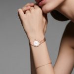 Wholesale Elegant Women's Quartz Watch | Custom Logo Alloy Watch with Sparkling Crystals. OEM/ODM Service - Image 4