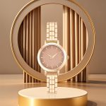 Low Cost Custom Women's Quartz Watch | Round Alloy Strap. Minimalist Style for Wholesale Suppliers - Image 4